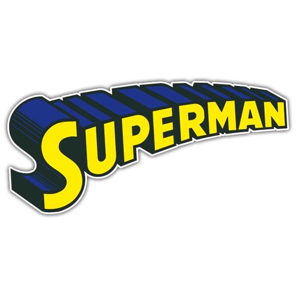Car & Motorbike Stickers: Superman Logo