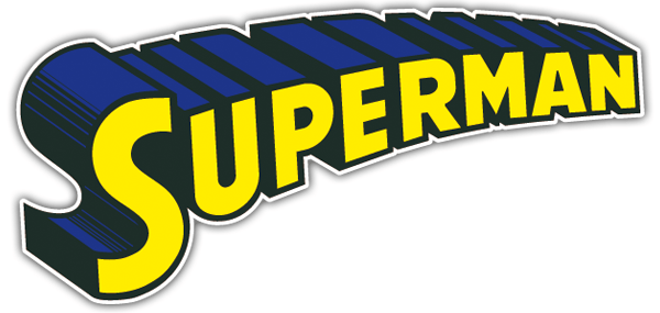 Car & Motorbike Stickers: Superman Logo 0