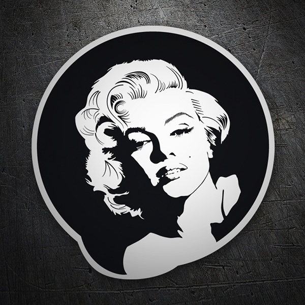 Car & Motorbike Stickers: Marilyn Monroe