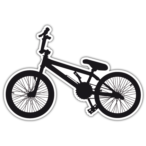 Car & Motorbike Stickers: Bike BMX
