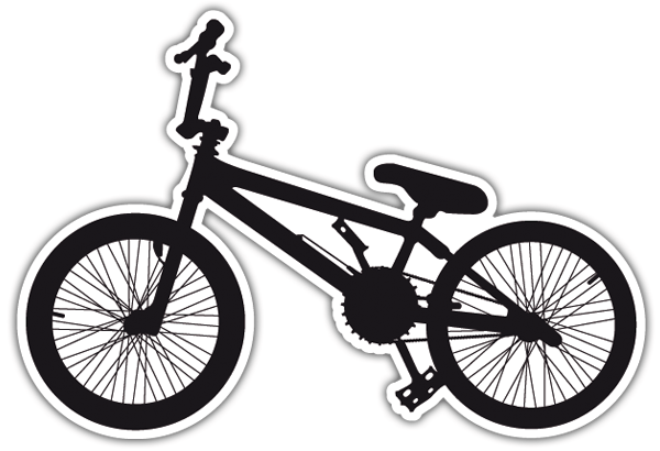 Car & Motorbike Stickers: BMX Bike