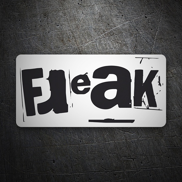 Car & Motorbike Stickers: Freak