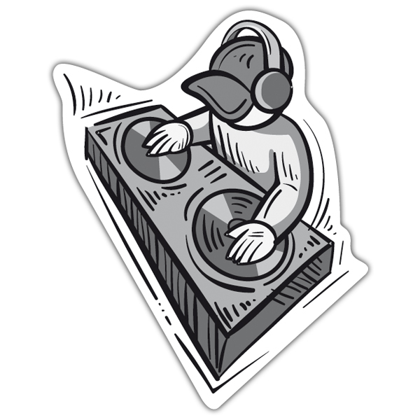 Dj Picture Sticker Webstickersmuraux Com