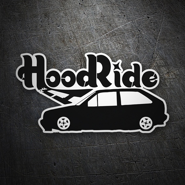 Car & Motorbike Stickers: HoodRide