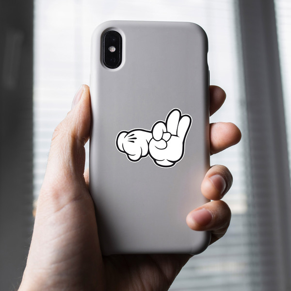 Car & Motorbike Stickers: Mickey Hands