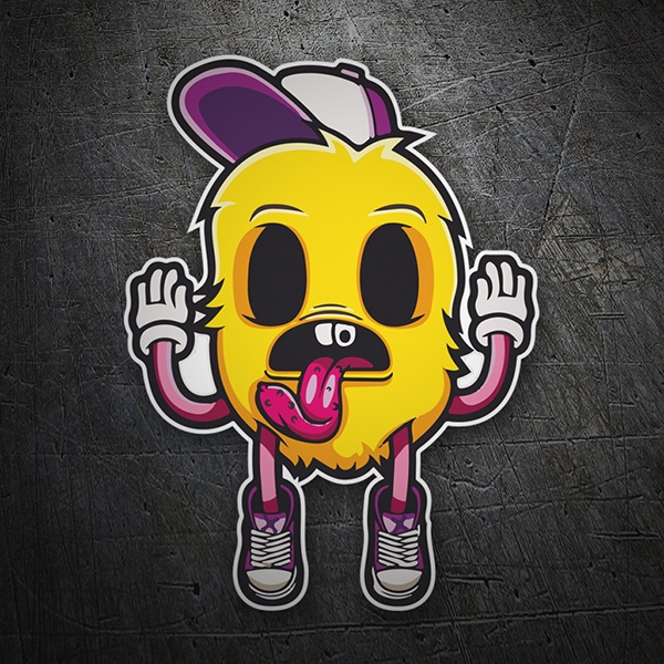 Funny Monster Character Decal 0