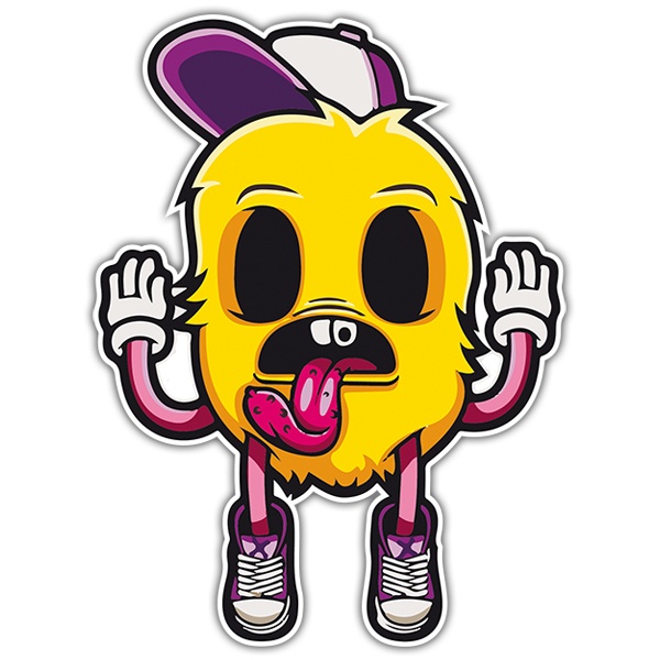 Car & Motorbike Stickers: Monster Skater