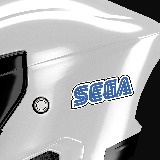 Car & Motorbike Stickers: SEGA 3