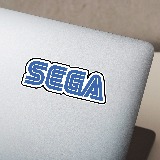 Car & Motorbike Stickers: SEGA 4
