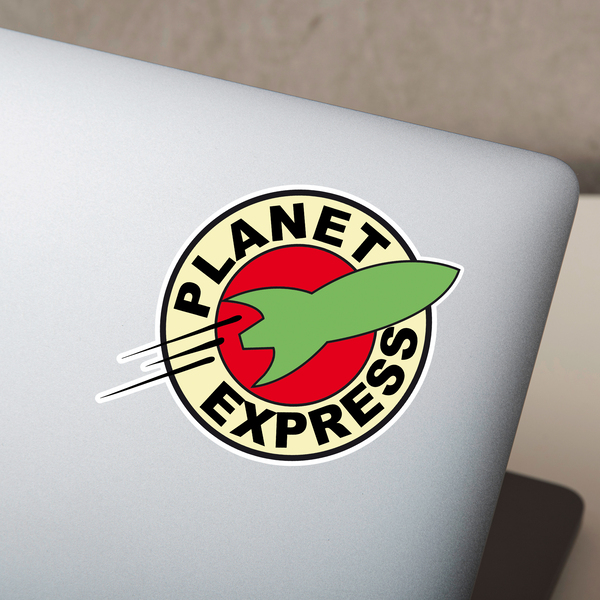 Car & Motorbike Stickers: Futurama Planet express