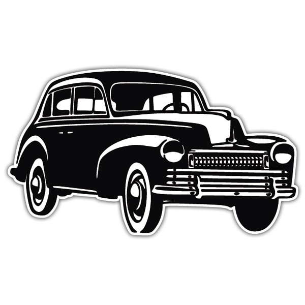 Car & Motorbike Stickers: Ford Deluxe Coupe 1940