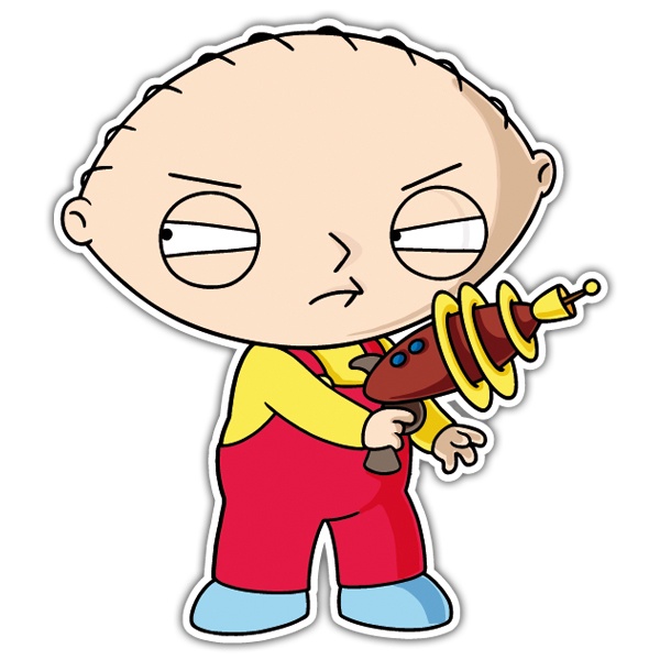 Car & Motorbike Stickers: Stewie