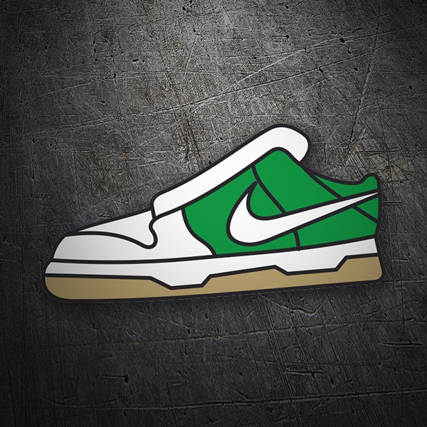 Car & Motorbike Stickers: Nike Slipper Silhouette