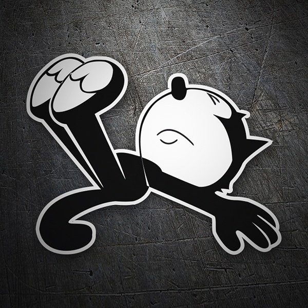 Wall Stickers: The Felix cat 1