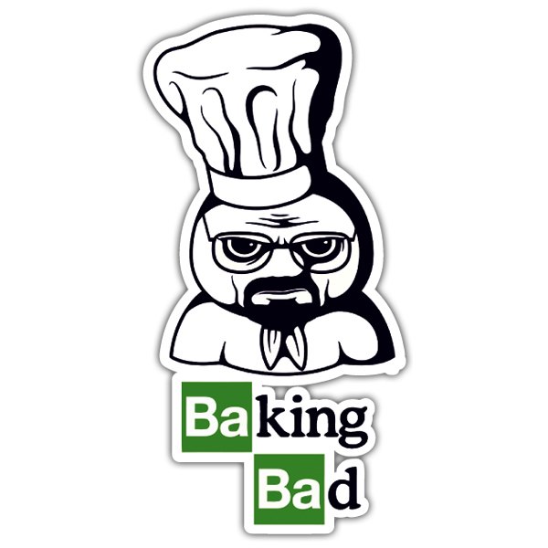 Car & Motorbike Stickers: Breaking Bad Pillsbury Doughboy