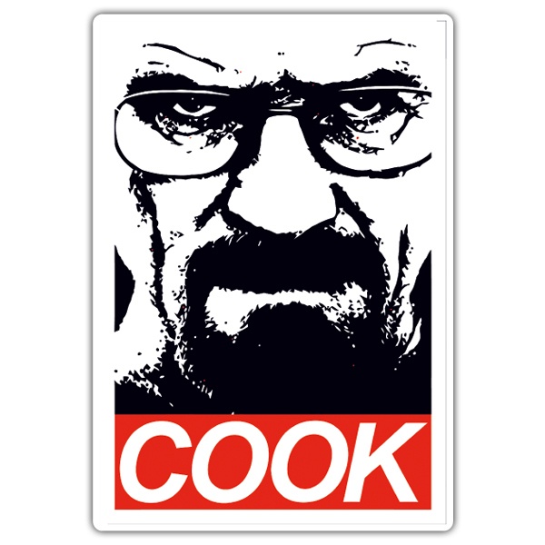 Car & Motorbike Stickers: Breaking Bad Cook