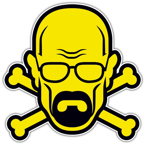 Car & Motorbike Stickers: Breaking Bad Pirate Skull