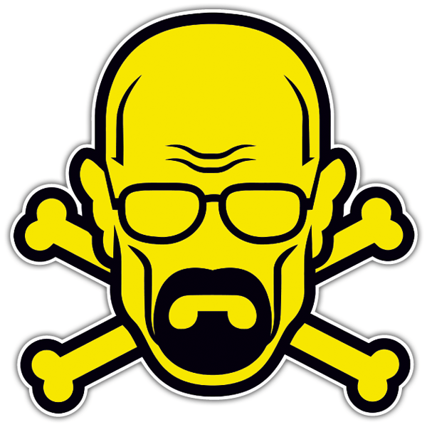 Car & Motorbike Stickers: Breaking Bad Pirate Skull