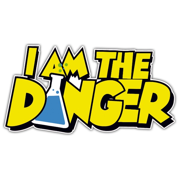 Car & Motorbike Stickers: Breaking Bad I am the Danger