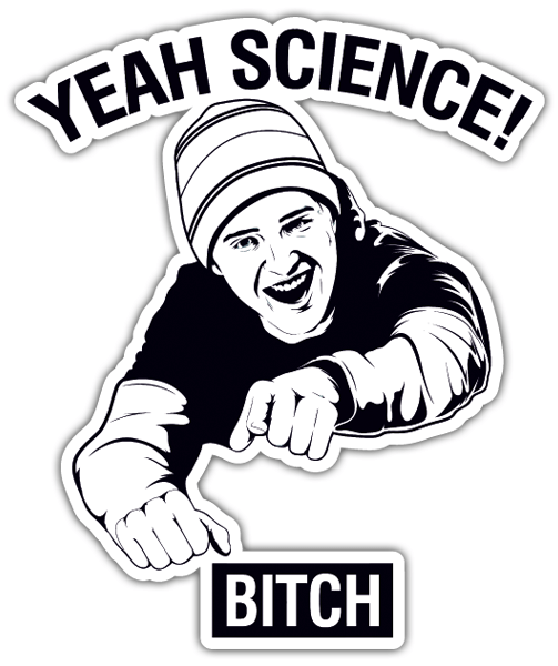 Car & Motorbike Stickers: Breaking Bad Yeah Science