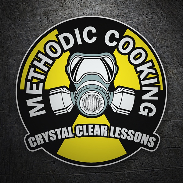 Car & Motorbike Stickers: Breaking Bad Methodic cooking
