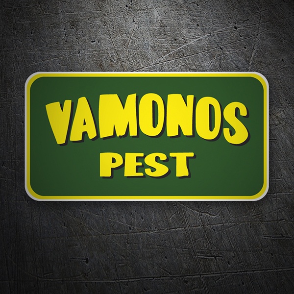 Car & Motorbike Stickers: VAMONOS PEST