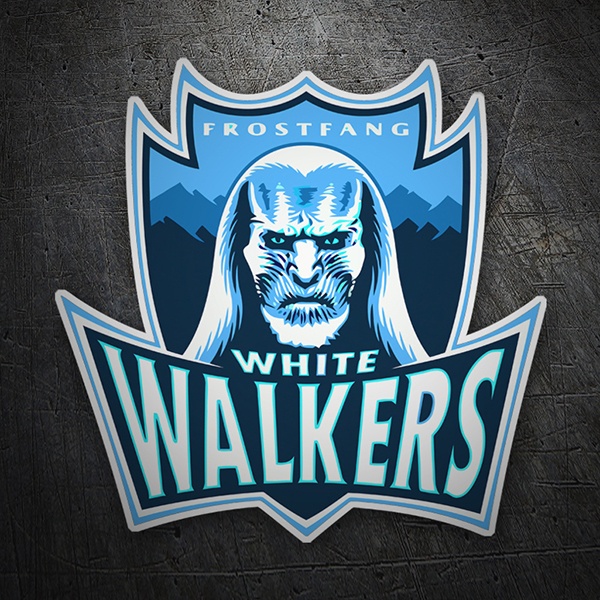 Car & Motorbike Stickers: Game of Thrones White Walkers