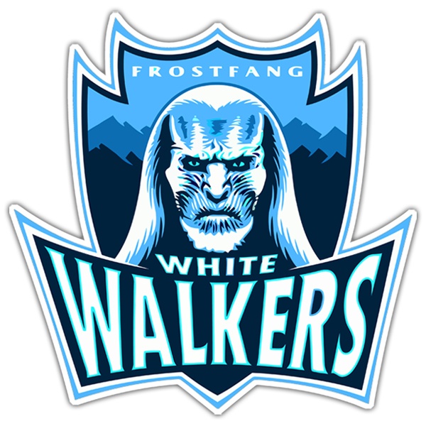 Car & Motorbike Stickers: Game of Thrones White Walkers
