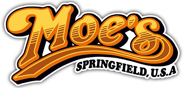 Car & Motorbike Stickers: Bar Moe's Springfield