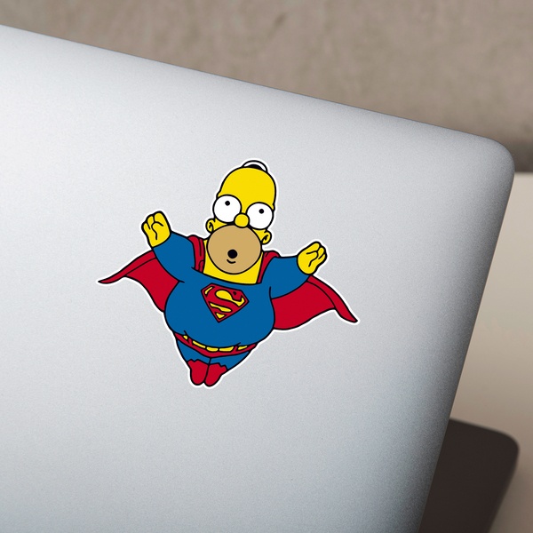 Car & Motorbike Stickers: Super Homer