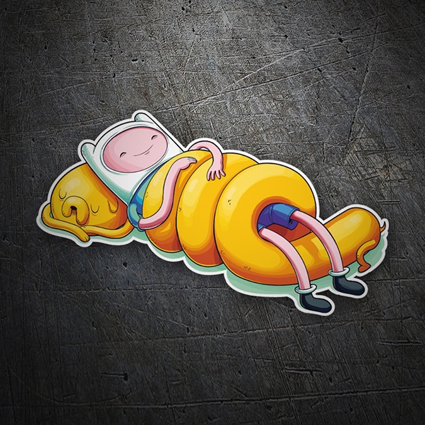 Car & Motorbike Stickers: Adventure Times relax