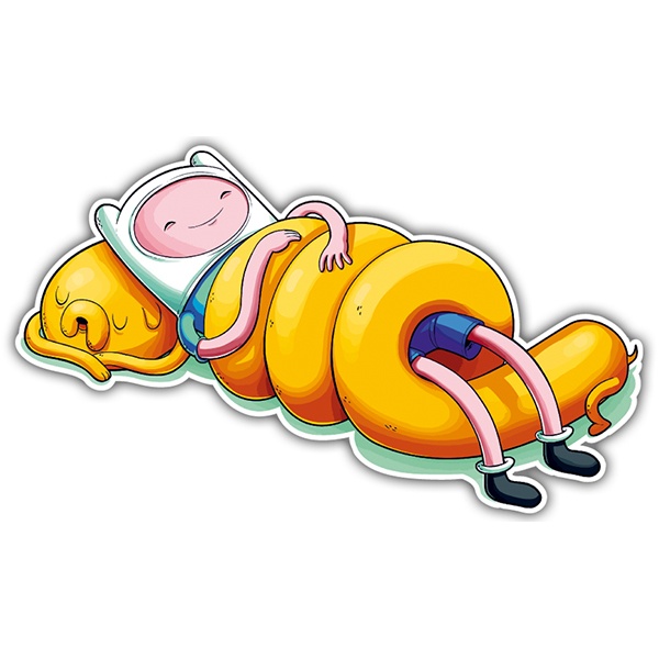 Car & Motorbike Stickers: Adventure Times relax