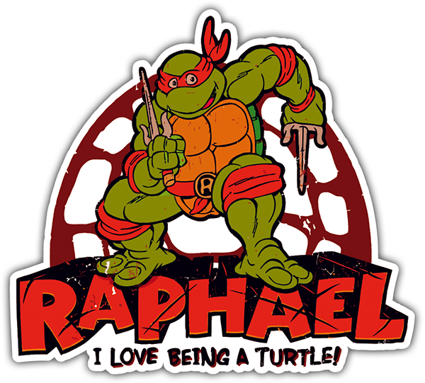 Car & Motorbike Stickers: Raphael