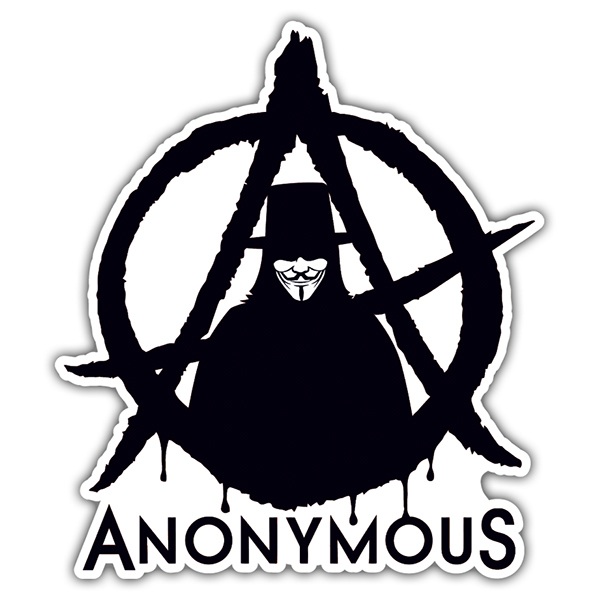 Car & Motorbike Stickers: Anonymous