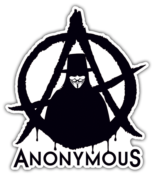 Car & Motorbike Stickers: Anonymous