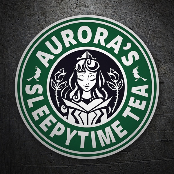 Car & Motorbike Stickers: Aurora Sleepytime Tea