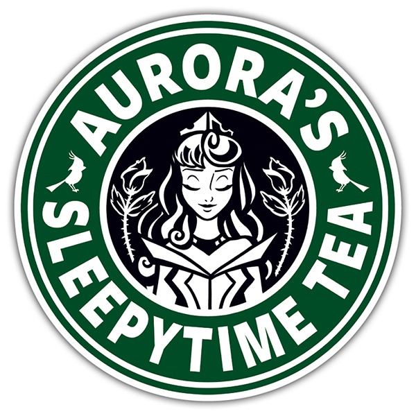 Car & Motorbike Stickers: Aurora Sleepytime Tea