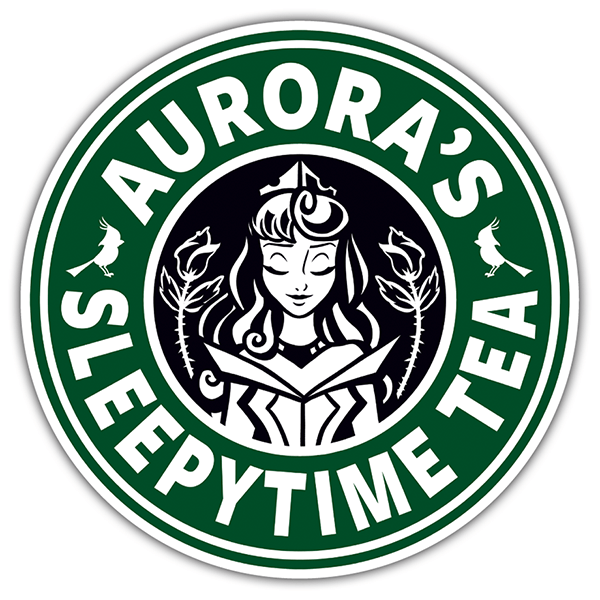 Car & Motorbike Stickers: Aurora Sleepytime Tea