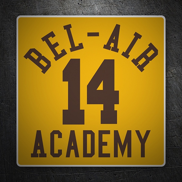 Car & Motorbike Stickers: Bel Air Academy