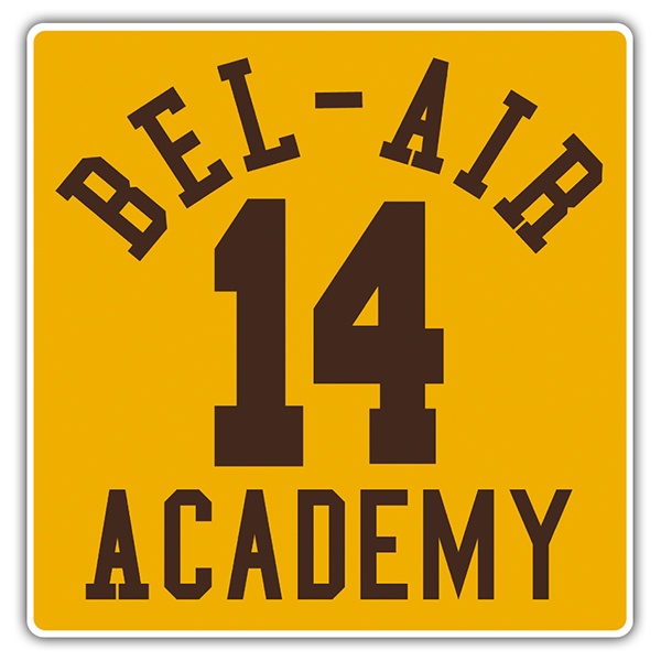 Car & Motorbike Stickers: Bel Air Academy
