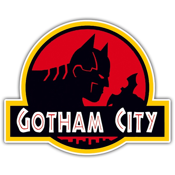 Car & Motorbike Stickers: Gotham Park