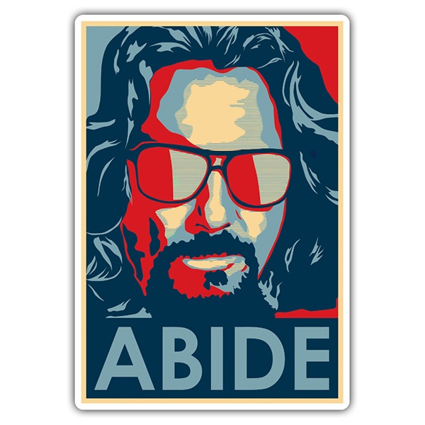 Car & Motorbike Stickers: Big Lebowski