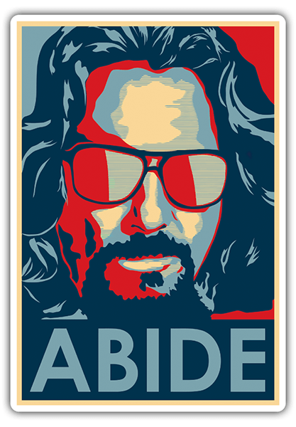 Car & Motorbike Stickers: Big Lebowski
