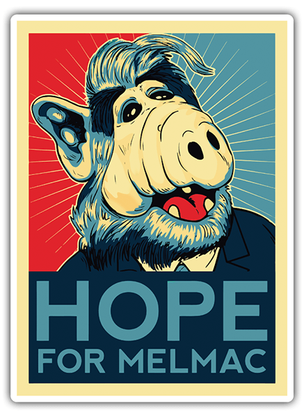 Car & Motorbike Stickers: ALF, hope for Melmac 0