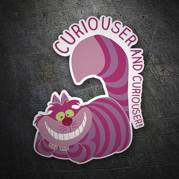 Car & Motorbike Stickers: Cheshire Cat