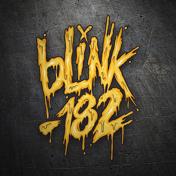 Car & Motorbike Stickers: Blink 182