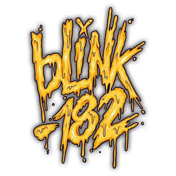 Car & Motorbike Stickers: Blink 182