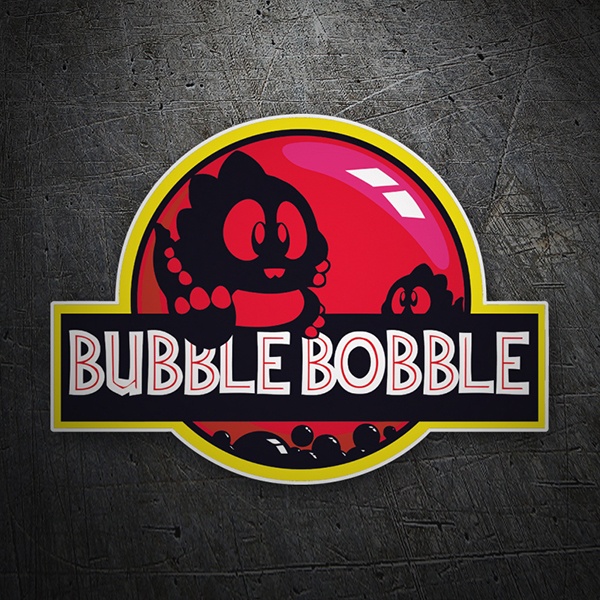 Car & Motorbike Stickers: Bubble bobble 1