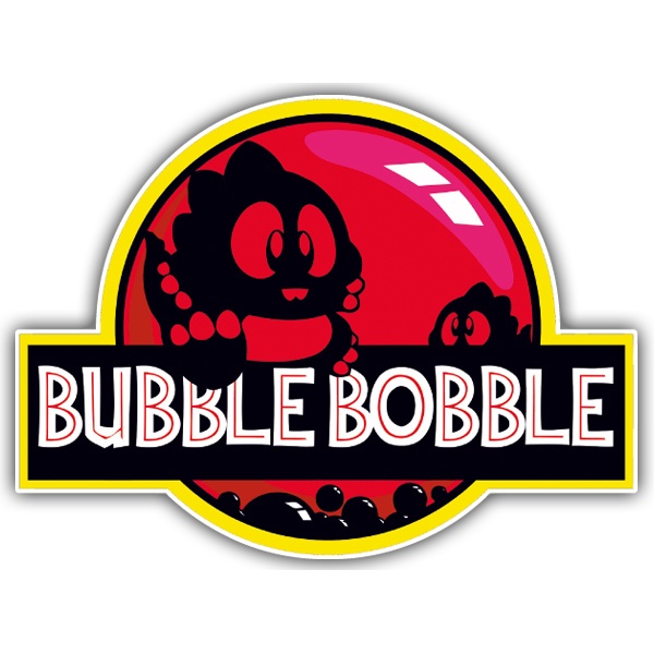 Car & Motorbike Stickers: Bubble bobble