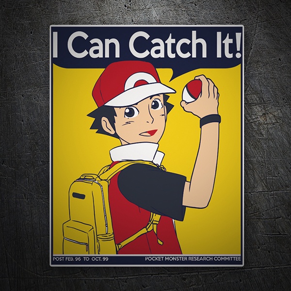 Car & Motorbike Stickers: Ash pokemon